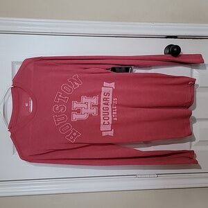 Men's Colosseum Houston UH Cougars Athletics long sleeve tee, M